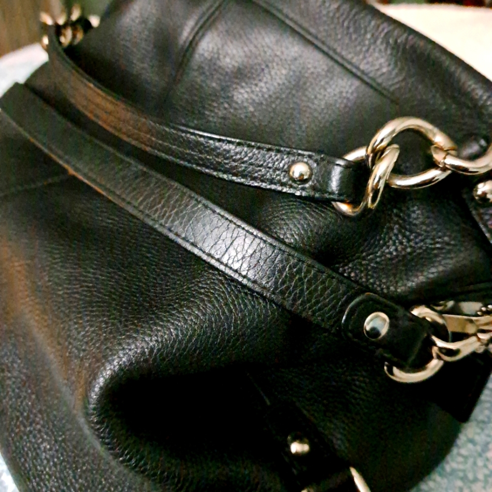 Coach bucket bag.
